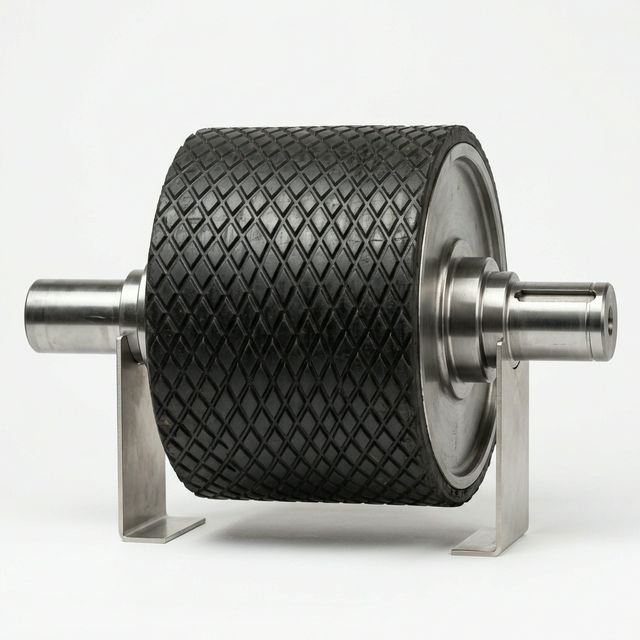 Rubber Lagged Pulleys